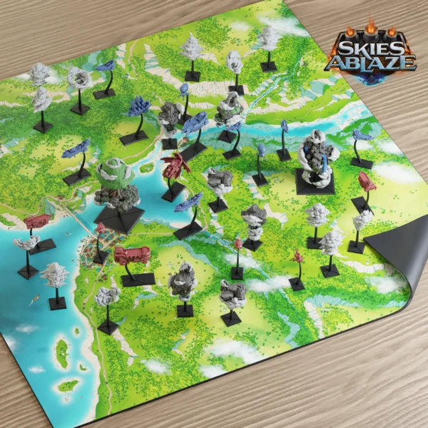Neoprene Battle Mat - The Green Coast